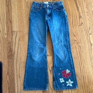 GAP Flare Jeans with embroidery / sequins